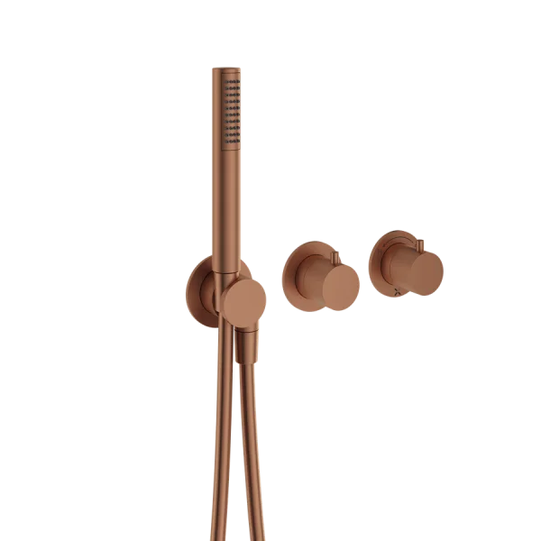 Crosswater Module Mpro 2 Control Trimset With Handshower Brushed Bronze