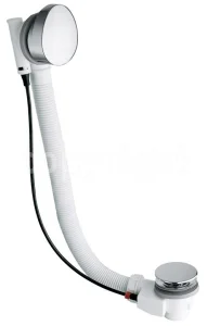 Crosswater Bath Waste With Overflow Chrome