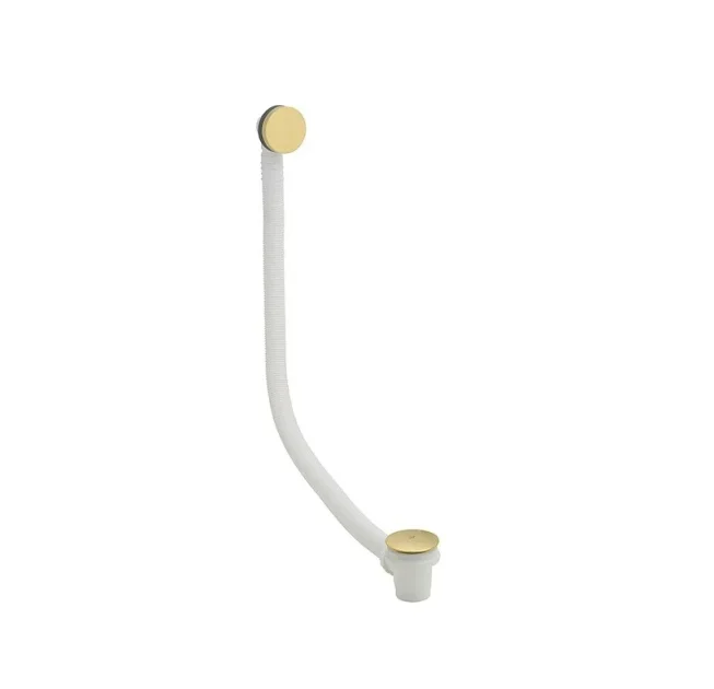 Crosswater Bath Click Clack Waste Brushed Brass product image - Image 1