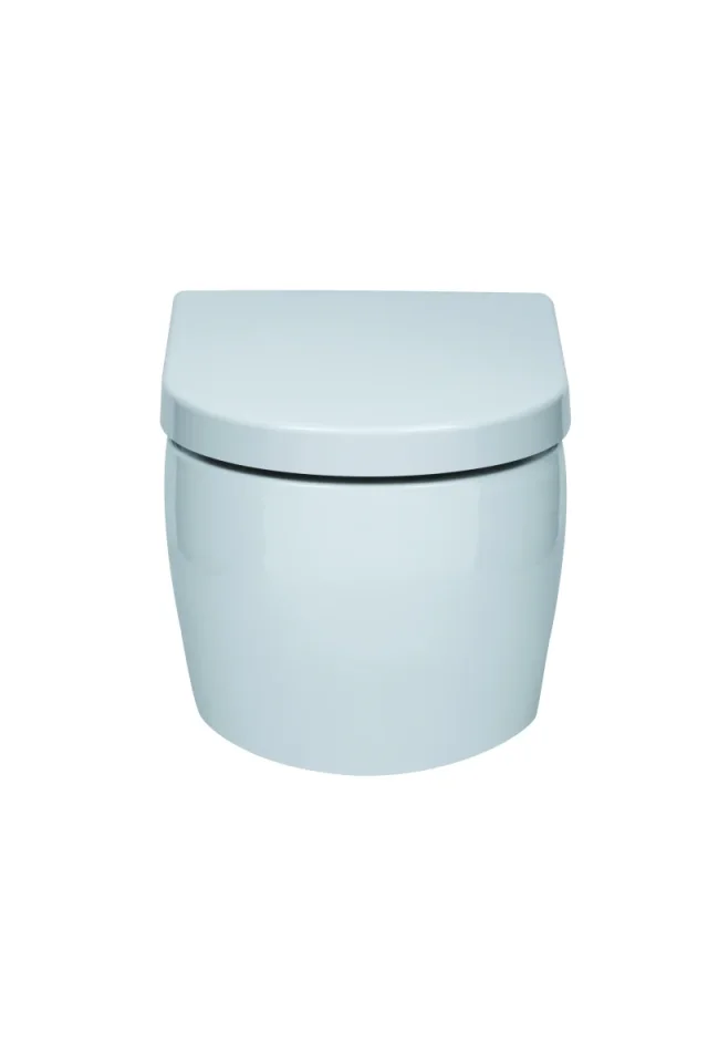 StoneKAST Uni Round Rimless Wall Hung Wc Matt product image - Image 1