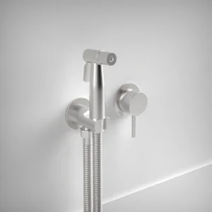 Ava Trend Douche Kit W/ Flanges - Brushed Stainless Steel