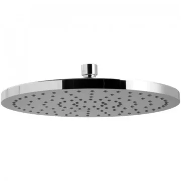 Vado Saturn Single Function Round Fixed Shower Head 254mm (10") Chrome product image - Image 1