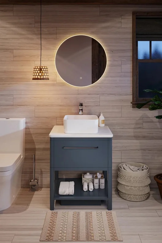 Saneux Oska 60cm Electric Mirror V2 detail view - Image 3