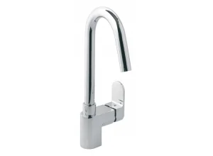 Vado Life Mono Kitchen Mixer Single Lever Deck Mounted With Swivel Spout Chrome