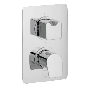 Vado Dx Photon 3 Outlet 2 Handle Concealed Thermostatic Valve Chrome