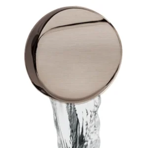 Bc Designs Overflow Filler & Push Down Waste Brushed Nickel