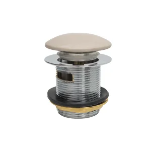 Bc Designs Push Down Bath Waste 70mm (slotted) Light Fawn