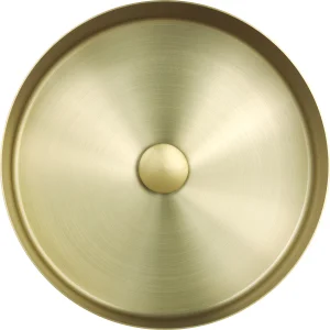 Just Taps Vos Brushed Brass Grade 316 Stainless Steel Counter Top Basin