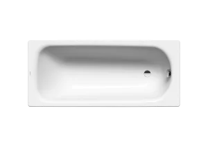 Kaldewei Saniform Plus 1700 X 700mm Bath - White - 2 Tap Hole - Twin Grip (excl. Feet & Grips)