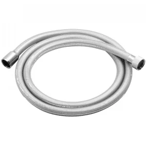 Vado Zoo Smoothflex Anti-twist Silver Shower Hose 150cm Chrome