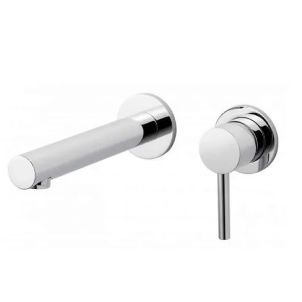 Vado Zoo 2 Hole Basin Mixer Single Lever Wall Mounted Chrome product image - Image 1