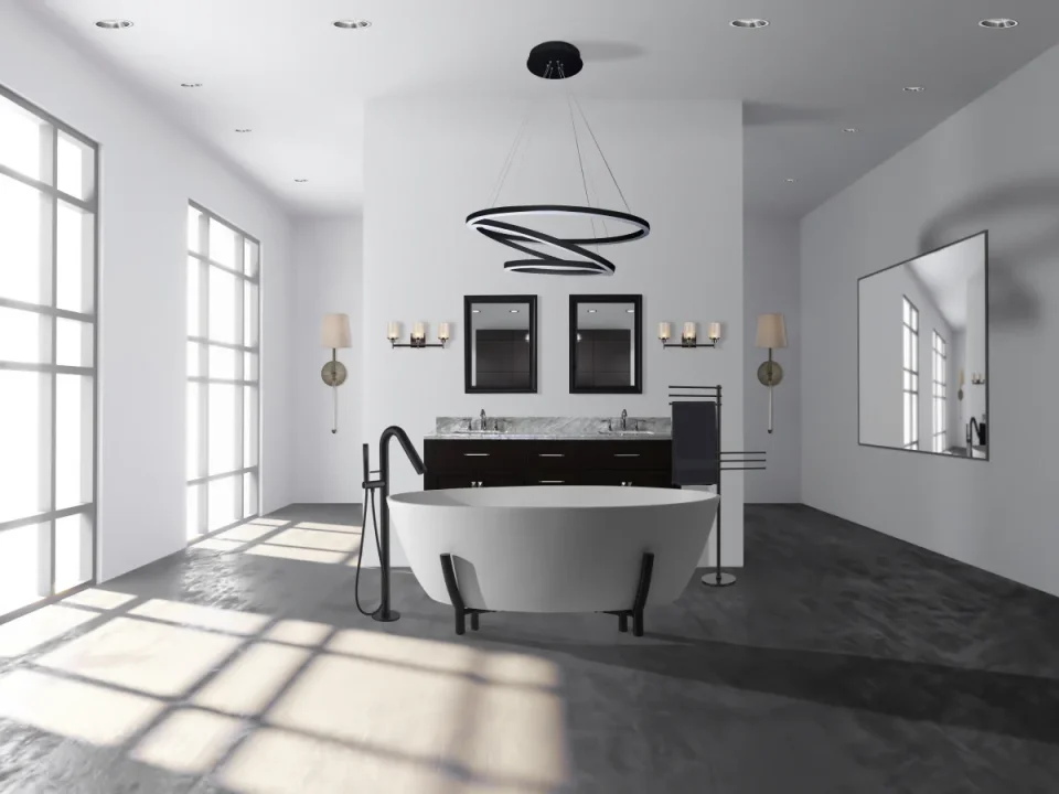 Bc Designs Essex Bath 1510 X 760 (no Waste) Matt White detail view - Image 2