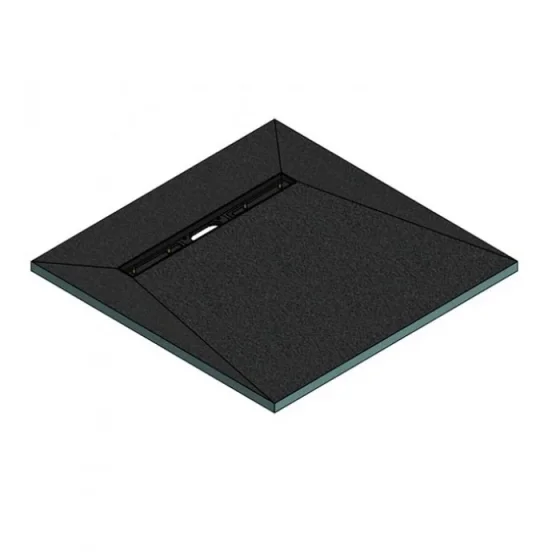 Abacus Elements Level Access Kit Linear 600 Drain 12x12 End product image - Image 1