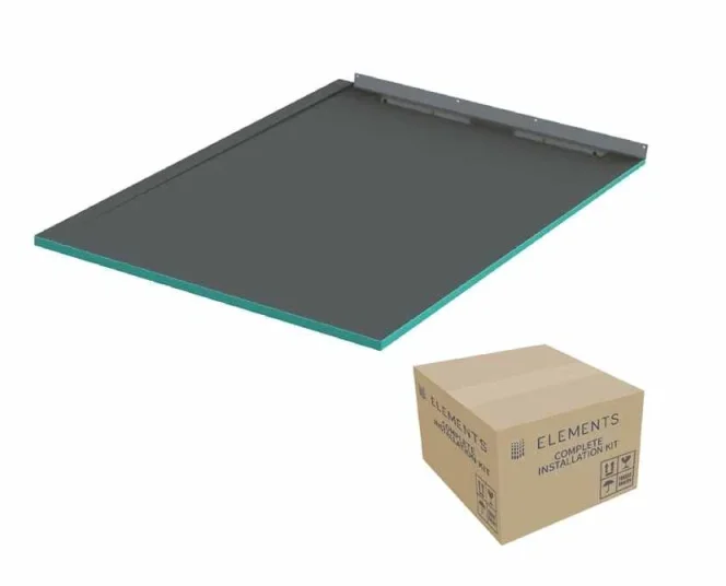 Abacus Elements Infinity Tray Kit 1200x1250 Right Hand product image - Image 1