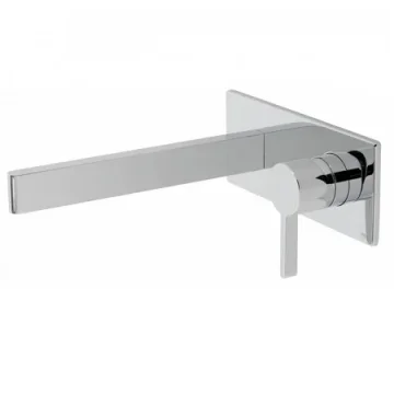Vado Edit Wall Mounted Mono Basin Mixer Chrome product image - Image 1
