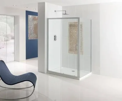 Eastbrook Vulcan 1000mm Slider Chrome product image - Image 1