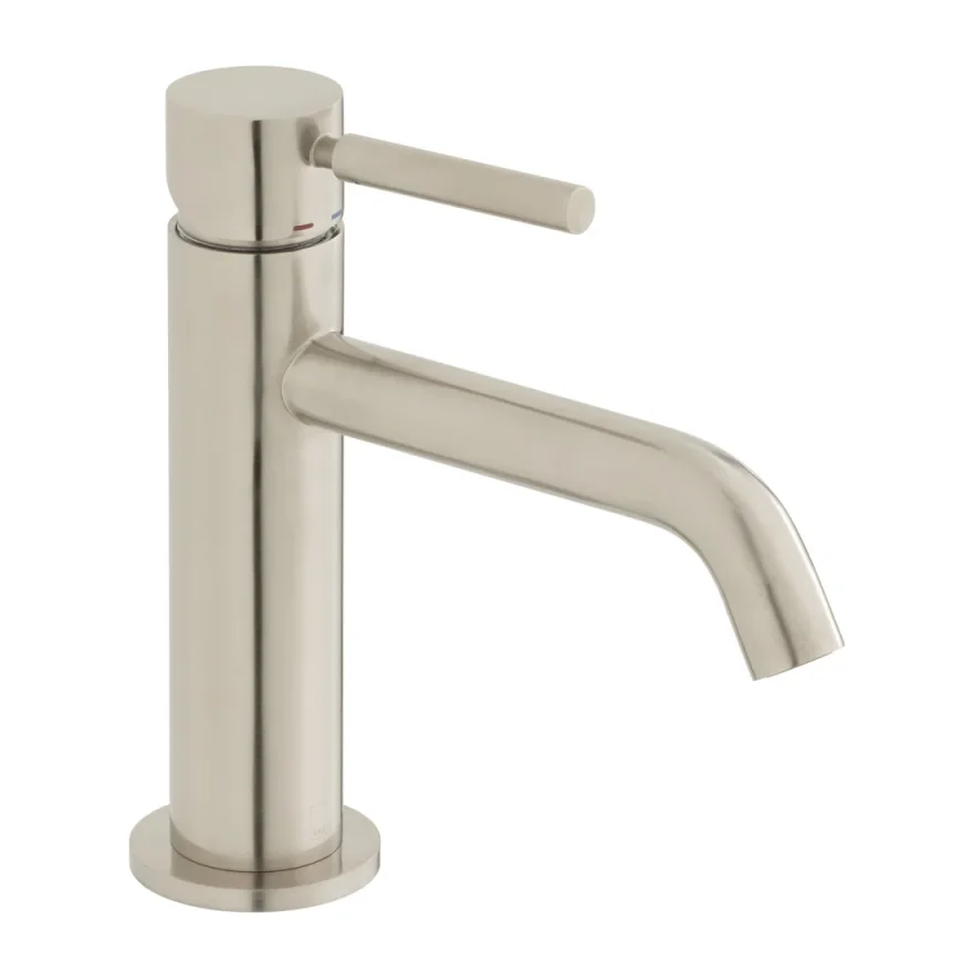 Vado Individual Origins Slimline Mono Basin Mixer Brushed Nickel product image - Image 1
