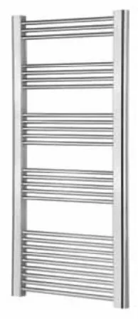 Eastbrook Wendover Straight Multirail 1600 X 600 Chrome product image - Image 1