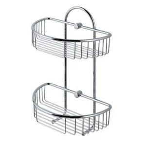 Eastbrook Double Basket 275x155x310 Chrome