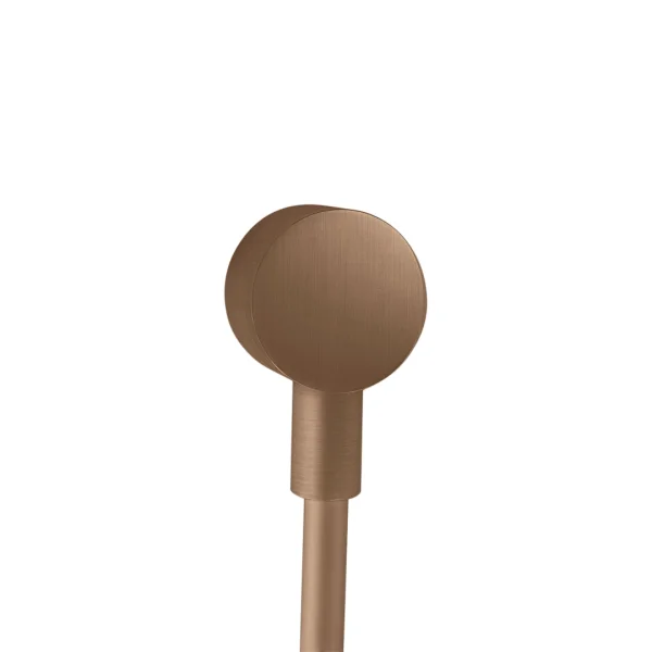 Axor Starck Wall Outlet Round Brushed Red Gold