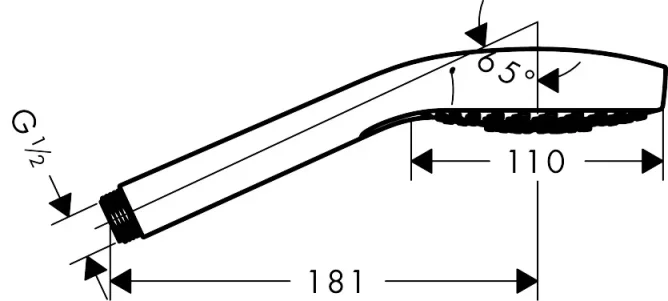 Hansgrohe Xx Croma Select S Multi Hs White/chrome White/chrome detail view - Image 2