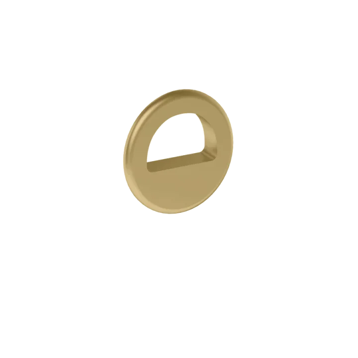 Britton Overflow Ring Brushed Brass product image - Image 1