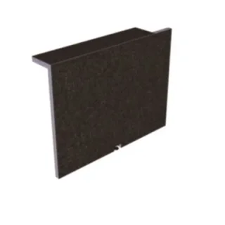 Abacus Elements Bath Panel Ledged Lh 900mm product image - Image 1