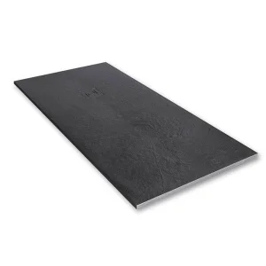 Merlyn Truestone Rectangle Tray Graphite Slate Black 1600 X 800mm