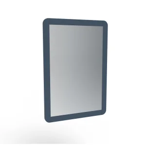 Saneux Hyde 55cm 1 Door Recessed Electric Mirror Cabinet (lh) - Matte Fiord