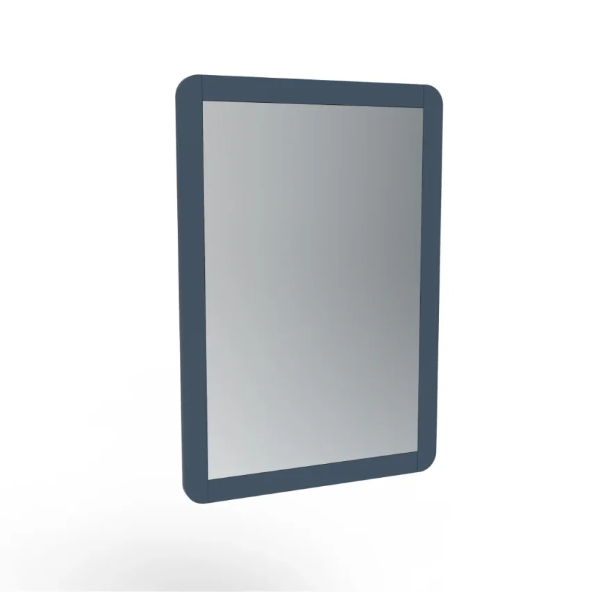 Saneux Hyde 55cm 1 Door Recessed Electric Mirror Cabinet (lh) - Matte Fiord product image - Image 1