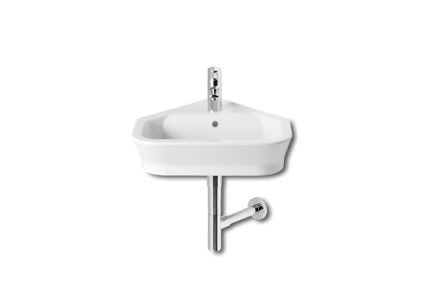 Roca The Gap Corner Wall Hung Basin 480 X 480mm - 1 Taphole