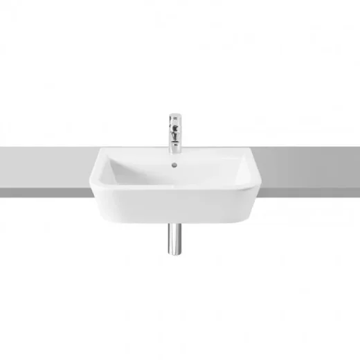 Roca The Gap Wall Hung/on-countertop Basin 550 X 470mm - 0 Taphole product image - Image 1