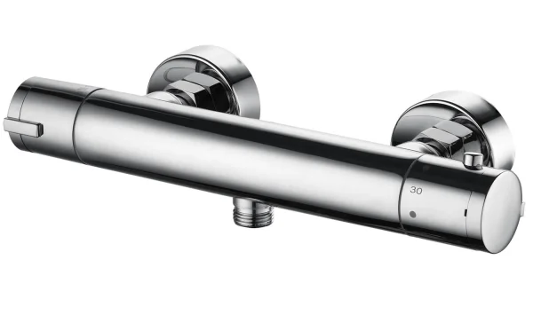 Saneux Cos 1 Way Thermostatic Bar Valve - Chrome