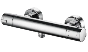 Saneux Cos 1 Way Thermostatic Bar Valve - Chrome
