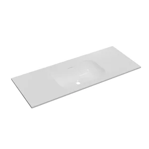 Faeber Infinite M1 Pearl 1200mm Single Central Furniture Basin White polished