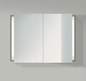 Duravit Ketho 1000 x 750mm Mirror Cabinet Basalt Matt