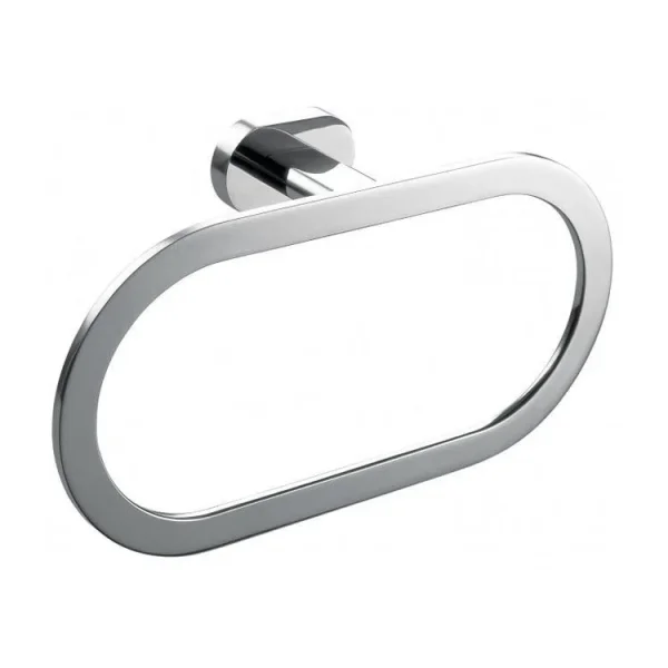 Vado Life Towel Ring Wall Mounted Chrome product image - Image 1