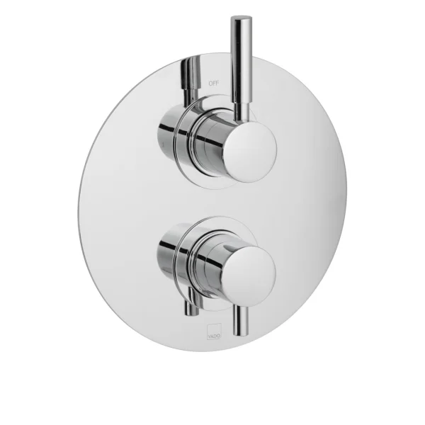 Vado Dx Origins 1 Outlet 2 Handle Concealed Thermostatic Valve Chrome