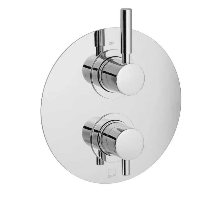 Vado Dx Origins 1 Outlet 2 Handle Concealed Thermostatic Valve Chrome product image - Image 1