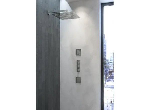 Vado Tablet Notion 3 Outlet 3 Handle Concealed Thermostatic Valve Vertical Chrome detail view - Image 2