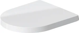 Duravit ME By Starck Wall Mounted Soft Close Toilet Seat White Satin Matt