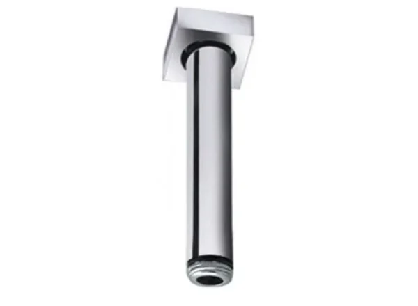 Vado Mix Ceiling Mounted Shower Arm 150mm (6'') Chrome detail view - Image 2
