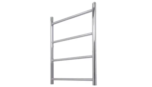 Vogue Pure Towel Radiator Heating Only - Chrome 700X425 detail view - Image 2