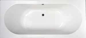 Abacus Series 1 Double End Bath with Armour Plus Acrylic + Legset 1700x750mm