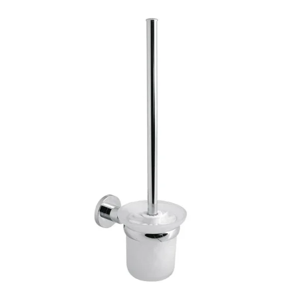 Vado Elements Toilet Brush And Holder Wall Mounted Chrome product image - Image 1