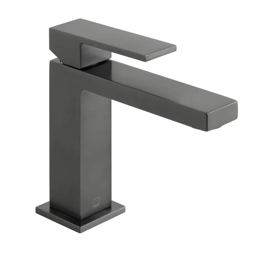 Vado Individual Notion Slimline Mono Basin Mixer Brushed Black product image - Image 1