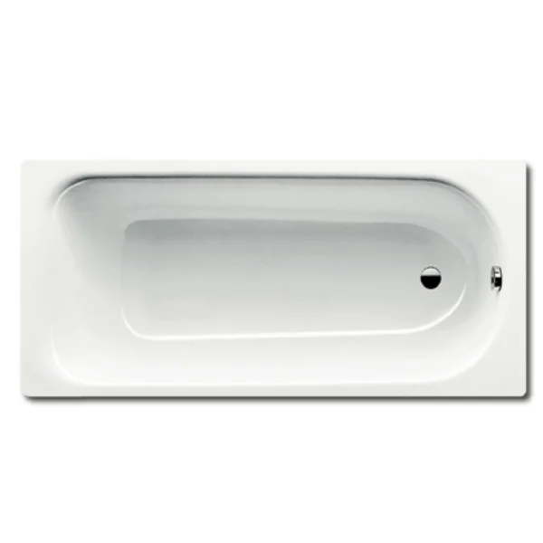 Kaldewei Saniform Plus 1700 X 700mm Bath - White - 2 Tap Hole - Anti Slip (excl. Feet)