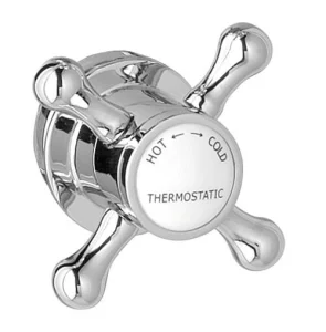 Eastbrook Traditional Temp Cross Handle Each Chrome