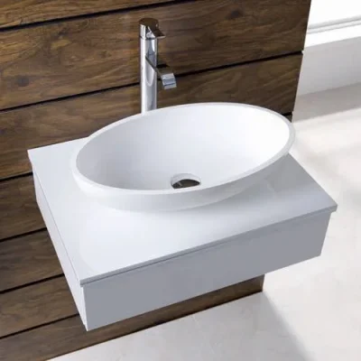 Eastbrook Pricilla Sit On Basin 510x300 White product image - Image 1