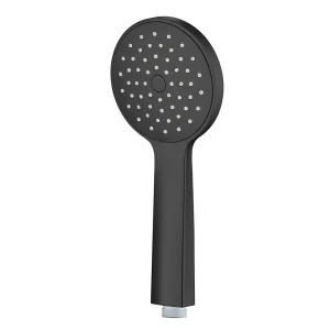 Just Taps Vos Single Function Shower Handle Matt Black